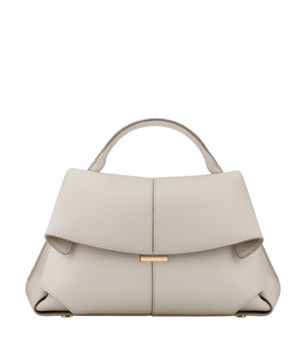 Top-Handle Bag — Chalk