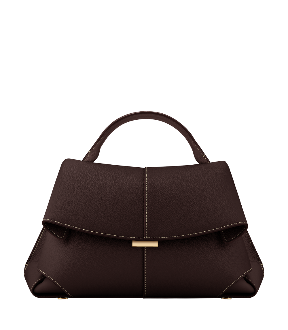 Top-Handle Bag — Ebony