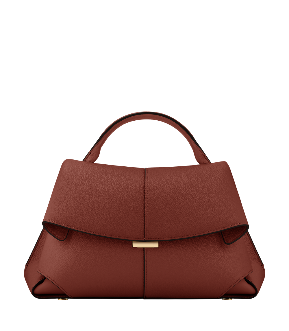 Top-Handle Bag — Red Clay