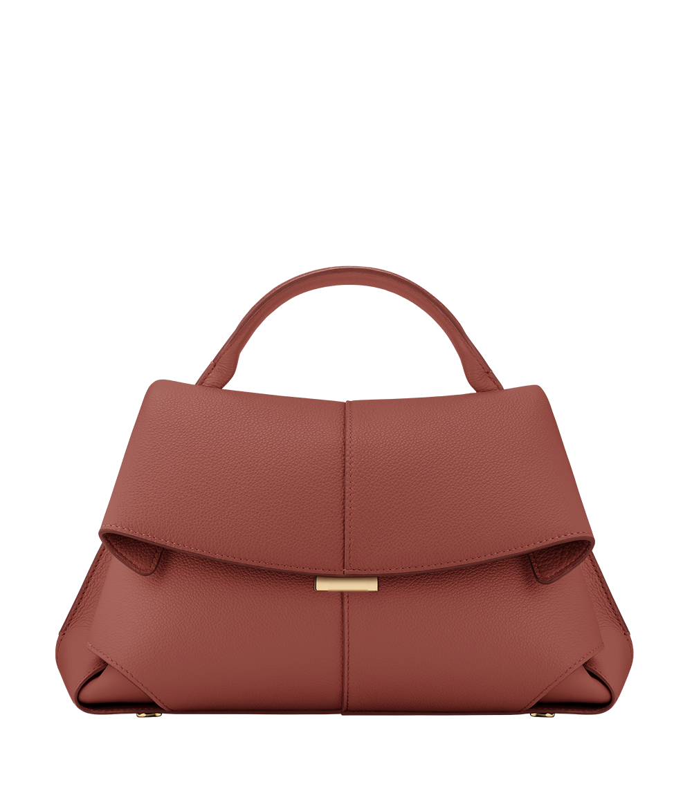Top-Handle Bag — Terracotta