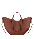 Structured Tote — Cognac