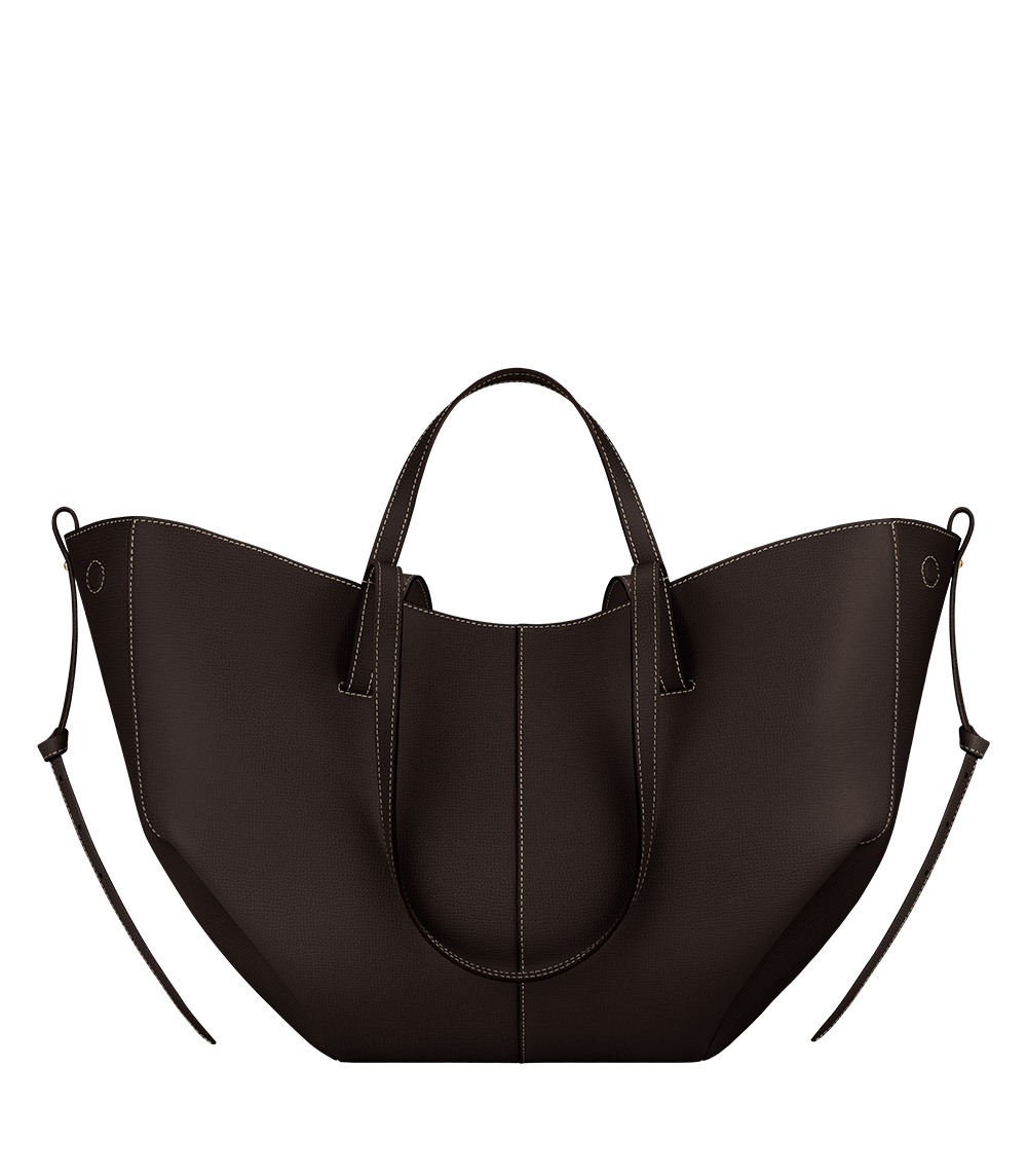 Structured Tote — Ebony