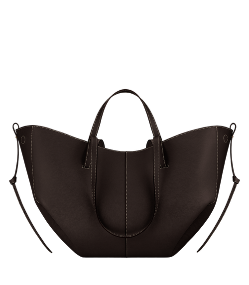 Structured Tote — Ebony