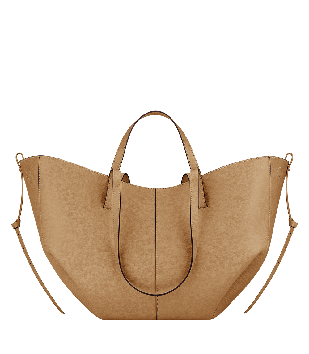 Structured Tote — Ocher