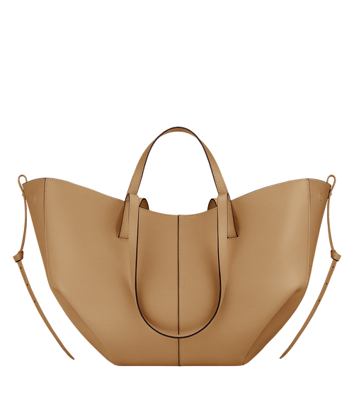 Structured Tote — Ocher