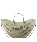 Structured Tote — Raffia Laurel