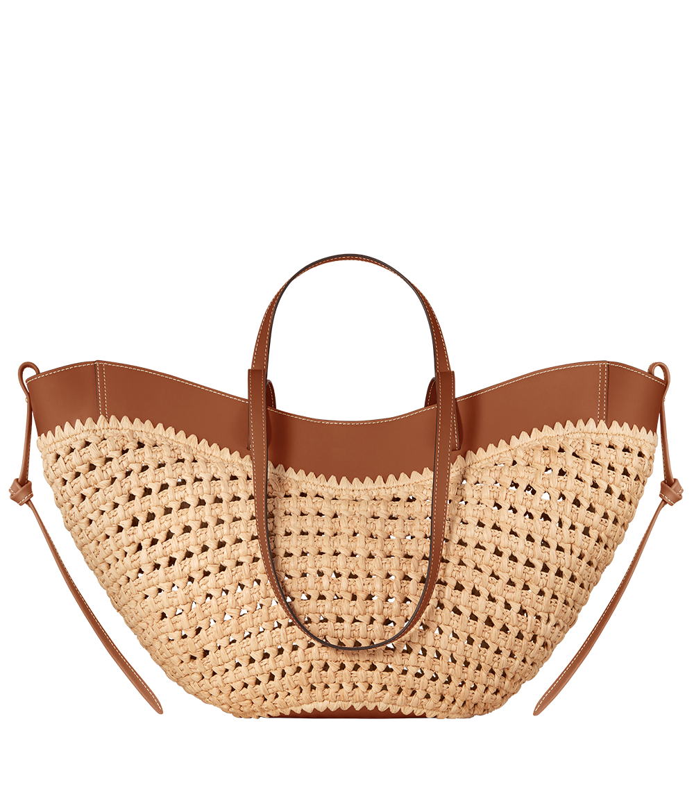 Structured Tote — Raffia